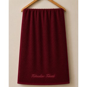 Bordo Promosyon El Havlusu 50x90 cm